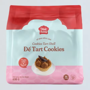 OEM/ODM En Vrac 630G Congelé Non Cuit Biscuit Tarte Coquille Goût Sucré Boulangerie Alimentaire HALAL Bon Prix Desserts - Product Image 1