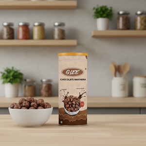Nueces Makhana Fox Cubiertas de Chocolate 80g, Sabor Dulce Semiblando, Bajo en Grasa, Sin Gluten, Alto en Proteínas y Fibra - Product Image 4