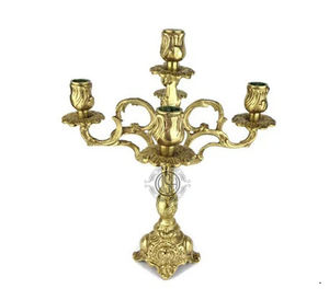 Portavelas de 7 brazos de nuevo diseño Menorah más vendido de calidad superior para candelabros de decoración. - Product Image 4