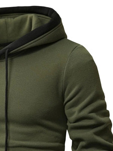 Sweat-shirts ajustés de haute qualité pour hommes, toutes tailles, polyester/coton, style uni, sweat-shirt vierge, motif en molleton, vente en gros de sweat-shirts pour hommes - Product Image 3