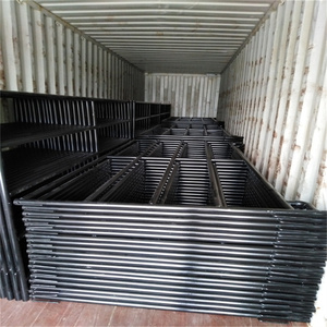 Recinzione per Cavalli Resistente da 12 Piedi con Rivestimento in Polvere, Pannelli per Recinto di Bestiame Antiruggine per Fattoria, Ranch e Pascolo - Product Image 6