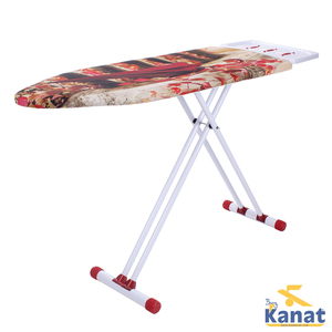 Tabla de planchar Massima Proline Premium, uso diario pesado, patas de acero reforzadas, superficie de fieltro de gran tamaño, Alto Diseño para Cocina - Product Image 4