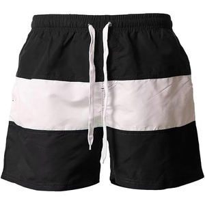 Nouvelle arrivée de shorts pour hommes de haute qualité Shorts vierges personnalisés à motif solide écologique Offre Spéciale bas prix - Product Image 2