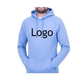 OEM personalizado de los hombres de peso pesado de algodón mezclado sudaderas con capucha de invierno cálido ropa informal de tela francesa impresa diseño sólido con cremallera - Product Image 4