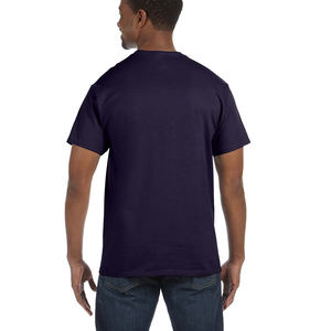 Hanes บุรุษ ComfortSoft กระเป๋าไม่มีแท็กเสื้อยืดเสื้อกล้ามบุรุษเสื้อยืดลูกเรือแพลทินัม - Product Image 3