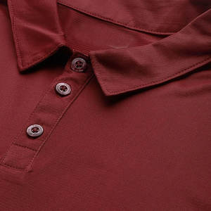 Meilleure qualité hommes pour Polo haute demande séchage rapide extensible évacuation de l'humidité à manches courtes motif solide Polyester pour garçons - Product Image 5