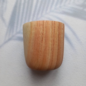 Tasse en bois naturel, réutilisable, fabricant, cadeau, tasse à café, thé, tasse, poignée, haute qualité, provenant du Vietnam - Product Image 3