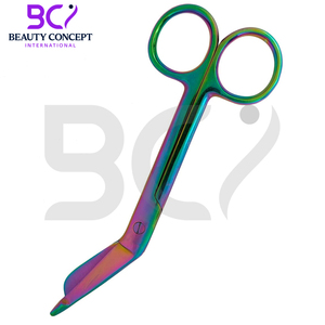 กรรไกรตัดผ้าพันแผลสีรุ้งสำหรับผ่าตัดใช้ในโรงพยาบาล - Product Image 4