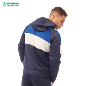 Sweat à capuche zippé unisexe en coton épais 100 % respirant et à séchage rapide, imprimé animal, délavé à l'acide, style streetwear, pour l'hiver - Product Image 3