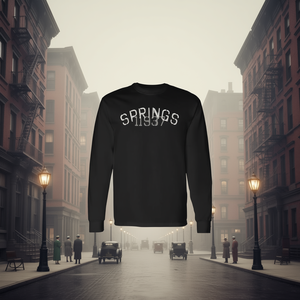 T-shirt a maniche lunghe Springs con design New York 1937 - Product Image 3