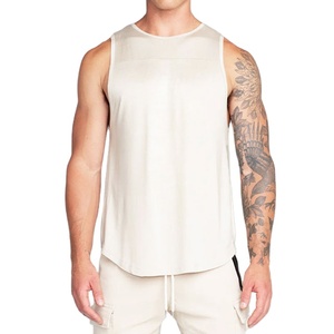 Ropa Deportiva OEM/ODM de Alta Calidad, Camiseta sin Mangas Transpirable para Yoga, Diseño con Dobladillo Curvo, Lisa - Product Image 4