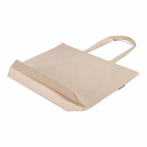 Natural Blank Custom Cotton Canvas Tote Bag Reusable Shopping Grocery Travel Office Work Laptop Carry Tote Bag With Custom Logo - Product Image 5