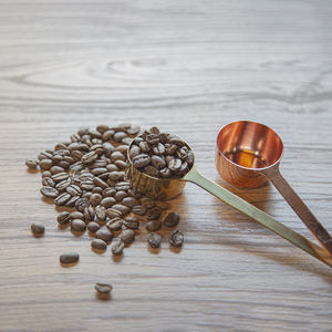 Cuchara medidora de café de Metal de alta calidad, cuchara medidora de café de acero inoxidable - Product Image 2