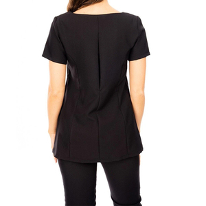 Tunique de beauté pour hommes, ensembles de gommage pour salon de manucure et spa, tissu tricoté en spandex/polyester de haute qualité pour usage hospitalier - Product Image 4