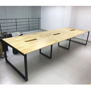 โต๊ะพับสี่เหลี่ยม 6 คน 120x360 ซม. ดีไซน์มินิมอล โครงเหล็ก ประกอบง่าย HBRT013 - Product Image 4