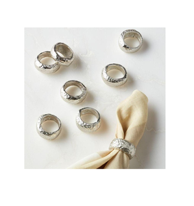 Vaisselle décorative faite à la main en aluminium roi de serviette pour la conception de main de vaisselle d'événement et les ronds de serviette de haute qualité vente chaude - Product Image 3