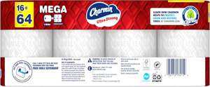 Papel higiénico Charmin Ultra Strong Mega Rolls, 4" x 3-15/16", blanco, 220 hojas por rollo, paquete de 16 Mega Rolls - Product Image 2