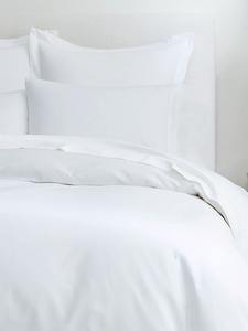 Vente en gros de drap de lit en coton blanc de qualité supérieure pour lit King Size de style moderne avec douceur hôtelière pour des nuits relaxantes - Product Image 6