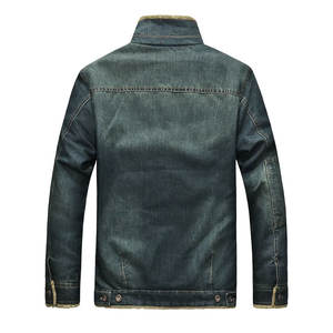 Hot Varsity 2025 dernière veste en jean pour hommes lourds manteau classique respirant au printemps tissu unique de haute qualité - Product Image 6