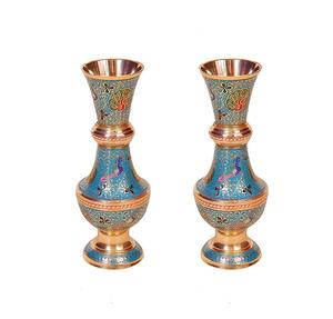 Op ขายแจกันทองเหลืองทำมือในราคาที่เหมาะสมแจกันดอกไม้โลหะคุณภาพดีสำหรับตกแต่งบ้าน - Product Image 1