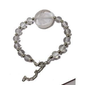 Bracelet chaud perles de cristal clair Bracelet en pierre cristal pierre précieuse bijoux de mode hommes et femmes cadeau énergie méditation grossiste - Product Image 5