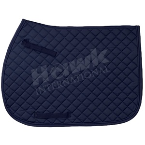 Vente en gros de tapis de selle de dressage de course de style anglais doublure en coton matelassé avec coque en cuir pour l'équitation Sports équestres - Product Image 1