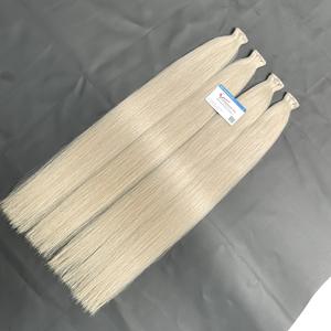 Precio de fábrica Estilo natural Cabello de trama invisible más delgado Extensiones de cabello de trama de genio dibujado doble Paquete de cabello humano - Product Image 2