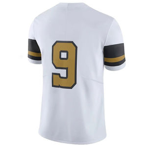 เสื้อเจอร์ซีย์อเมริกันฟุตบอลคุณภาพสูง ขายส่ง เย็บอย่างดี ระบายอากาศ แห้งเร็ว ไซส์ใหญ่พิเศษ 100% โพลีเอสเตอร์ ออกแบบได้ตามต้องการ - Product Image 2