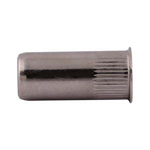 Tuercas de pulgar pulidas dentadas estriadas con agarre mecánico, para superficies de acero y materiales blandos finos - Product Image 1