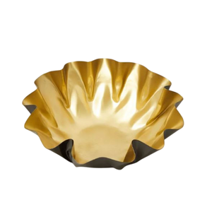 Élégant bol de service à chocolat en métal poli Table de maison porte-dessert décoratif vaisselle bol à biscuits sucrés pour les mariages - Product Image 5