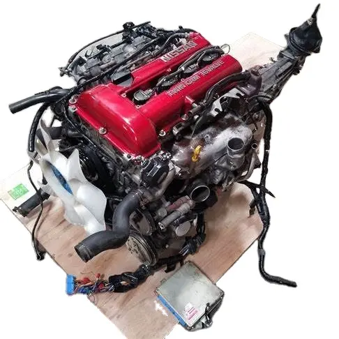 Japanischer Gebraucht motor SR20DET zu verkaufen Heißes Produkt Niedrige Meilen. Hochwertiger gebrauchter Motor QD32 KA24 TD42 TD27 Dieselmotoren