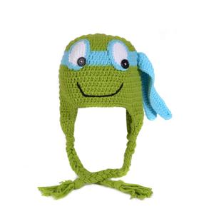 Gorros de Invierno de Ganchillo Personalizados 2025, Gorro de Punto con Orejeras y Patrón de Animales Divertidos para Niños - Product Image 2