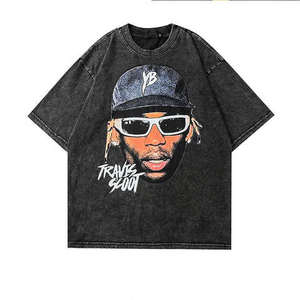 High Quality Printing Heavy <b>Weight</b> T Shirt for Men Tshirt Oversized Drop Shoulder T-shirt <b>Blank</b> Cotton Street Wear - Product Image 6