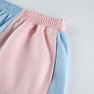 Pantalones cortos personalizados de color de contraste de color para mujer Pantalones cortos personalizados para el hogar Pantalones cortos deportivos personalizados - Product Image 6