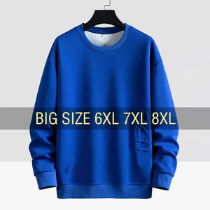 Alta calidad personalizada en blanco grueso peso pesado 400 GSM polar cuello redondo sudadera plisada bordada para hombres - Product Image 4