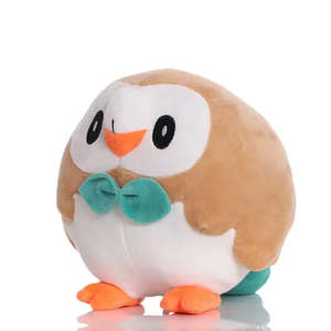 For <b>Pokemon</b> Brown Rowlet <b>Plush</b> Figure <b>Toy</b> - Product Image 3