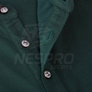 Etiqueta privada de los hombres de punto sólido 100% algodón cómodo de gran tamaño de manga corta de secado rápido para camisa - Product Image 2