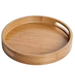 Wooden <b>Serving</b> <b>Tray</b> For Home Hotels And Restaurant Amazing Design <b>With</b> Metal <b>Handles</b> - Product Image 2
