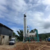 Menara Pengeringan Biji-bijian Kecepatan Tinggi untuk Pengolahan Biji-bijian Struktur Kompak Menara Pengeringan Tanaman Vertikal