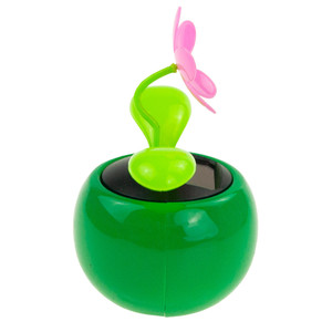 Figurine bébé solaire dansante et oscillante en forme d'insecte fleur - Product Image 6