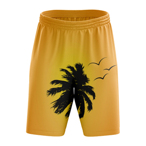 Shorts Cargo Décontractés Slim Fit pour Homme, 100% Polyester, Tricoté, Tendance, Coupe Droite, avec Cordon de Serrage, Vente Directe Usine - Product Image 3