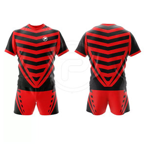 Uniforme de Rugby Transpirable para Hombre, Talla Grande, 100% Poliéster, para Deportes al Aire Libre, con Diseño Personalizado y Conjuntos Disponibles con MOQ Bajo - Product Image 6