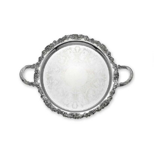 Bandeja de servicio de comida de latón puro de calidad superior Ideal para artículos de hotel Mesa de boda y comedor disponible a precio competitivo - Product Image 2