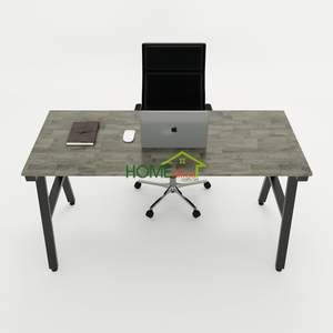 Bureau d'assemblage ACONCEPT 140x60 HBAC004 - Mobilier de bureau de luxe minimaliste, table d'ordinateur facile à assembler - Product Image 3