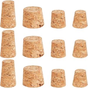 Corks Bottle Stoppers Tapered Wooden <b>Wine</b> Beverages Lids Natural Soft Wood Leak Proof Fresh Keeping Suitable <b>Wine</b> Stoppers - Product Image 4