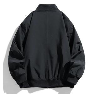 Plus Size <b>Jacket</b> <b>Men's</b> Loose Fashion Coat 130kg Bomber <b>Jacket</b> <b>Men</b> Workwear <b>Cargo</b> <b>Jacket</b> High Street Outwear - Product Image 5