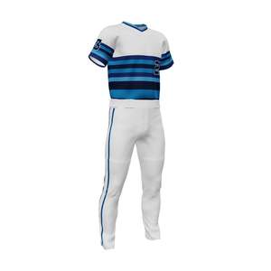 Ensembles de pantalons en jersey respirant à séchage rapide et imprimé sur mesure, vente en gros d'uniformes de baseball et softball d'université, numéro de nom de l'équipe - Product Image 6