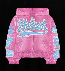 Sweats à capuche et sweat-shirts pour hommes 100% coton vierge épais en éponge de luxe qualité lourde coupe surdimensionnée logo personnalisé - Product Image 2