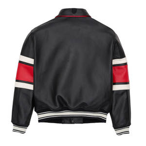 Chaquetas Avirex de cuero para hombre de alta fabricación más vendidas/Chaquetas Avirex de cuero de moda de invierno con estilo de diseño único para hombre - Product Image 2