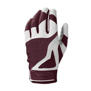 Gants de receveur de baseball de qualité professionnelle personnalisés OEM Top Design Gants de frappeur en cuir de la meilleure qualité - Product Image 4